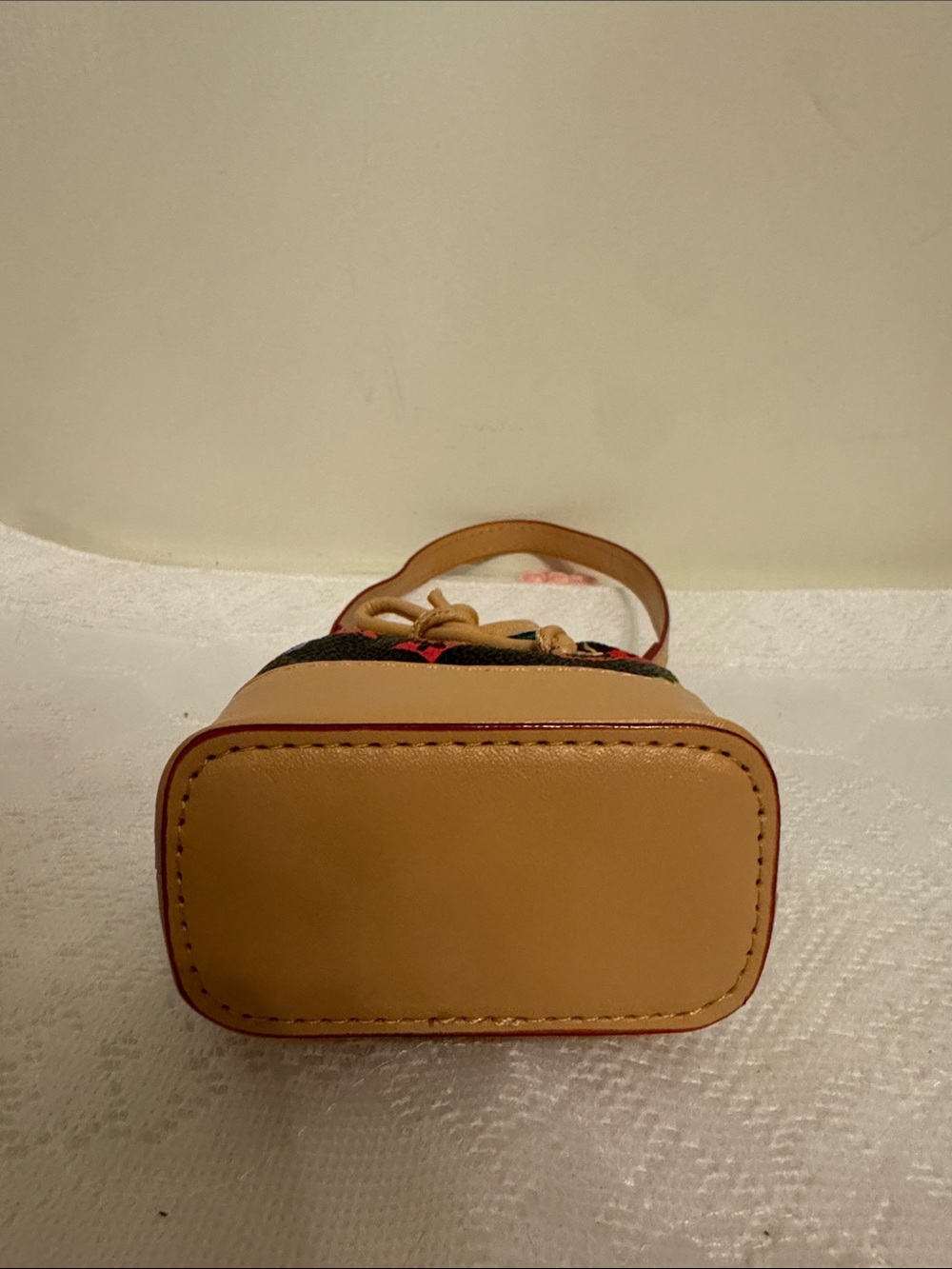 Monogram Mini Bag Charm - Picture 5 of 6